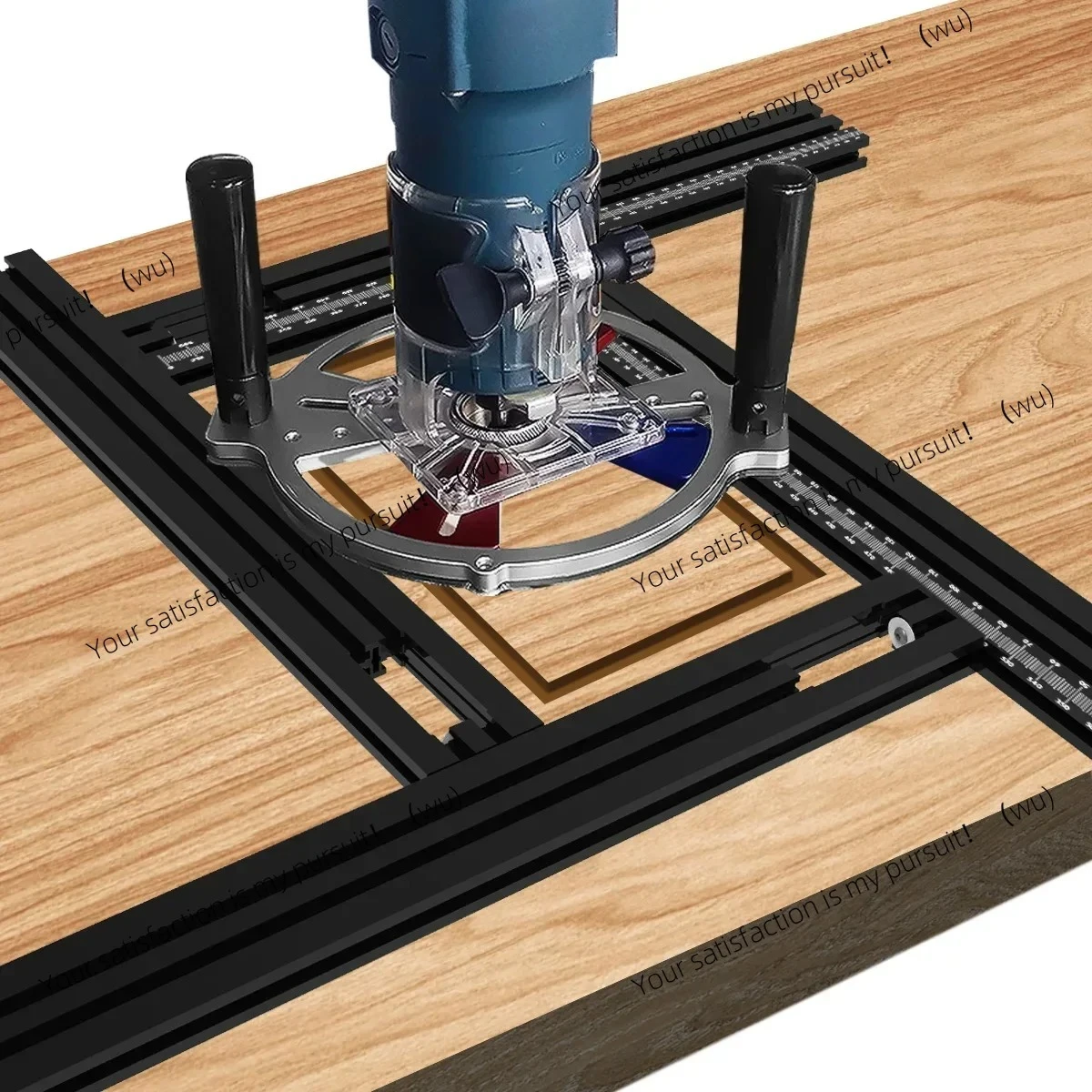 Trimming Machine Milling Groove Engraving Guide Rail Multi-functional Adjustable Backing Auxiliary Guide Bracket WoodworkingTool
Trimming Machine Milling Groove Engraving Guide Rail Multi-functional Adjustable Backing Auxiliary Guide Bracket WoodworkingTool