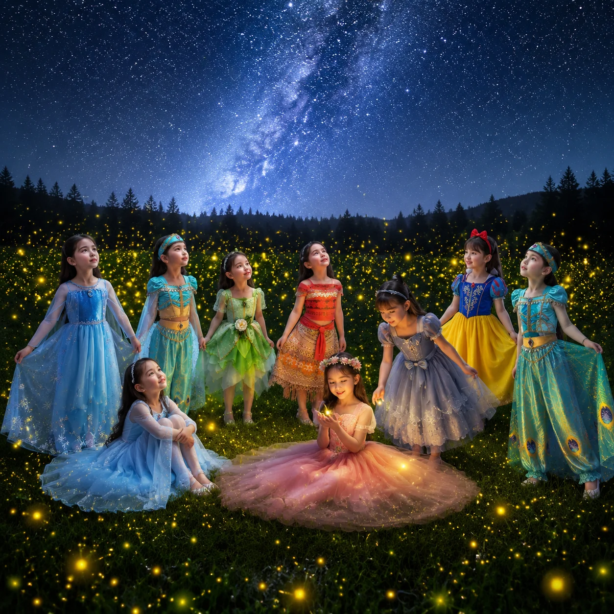 Summer Halloween Princess Dress Cinderella Snow White Aurora Rapunzel for Girls Birthday Cosplay Costume Kids 2-8Y
Summer Halloween Princess Dress Cinderella Snow White Aurora Rapunzel for Girls Birthday Cosplay Costume Kids 2-8Y