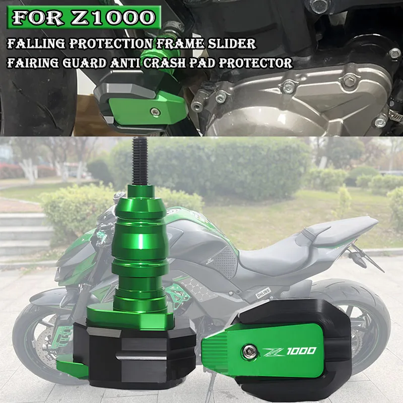 Motorcycle CNC Falling Protection Frame Slider Fairing Guard Crash Pad Protector For Z1000 Z 1000 2010-2018 2017 2016
Motorcycle CNC Falling Protection Frame Slider Fairing Guard Crash Pad Protector For Z1000 Z 1000 2010-2018 2017 2016