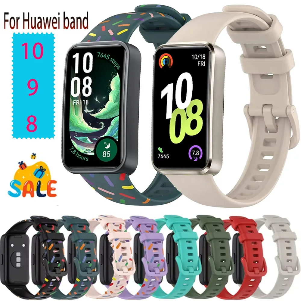 Sports Soft Silicone Strap For Huawei Band 10 9 8 Official Smart Bracelet Wristband For Huawei Band 8 9 10 Belt Accessory Correa
Sports Soft Silicone Strap For Huawei Band 10 9 8 Official Smart Bracelet Wristband For Huawei Band 8 9 10 Belt Accessory Correa