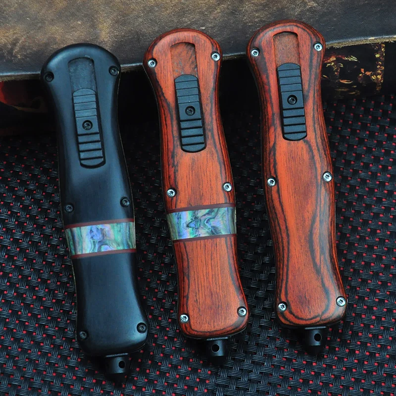 New 3300 Pocketknife Wooden Handle D2 Blade Outdoor Camping Tactics Hunting EDC Fruit Utility EDC Tools
New 3300 Pocketknife Wooden Handle D2 Blade Outdoor Camping Tactics Hunting EDC Fruit Utility EDC Tools