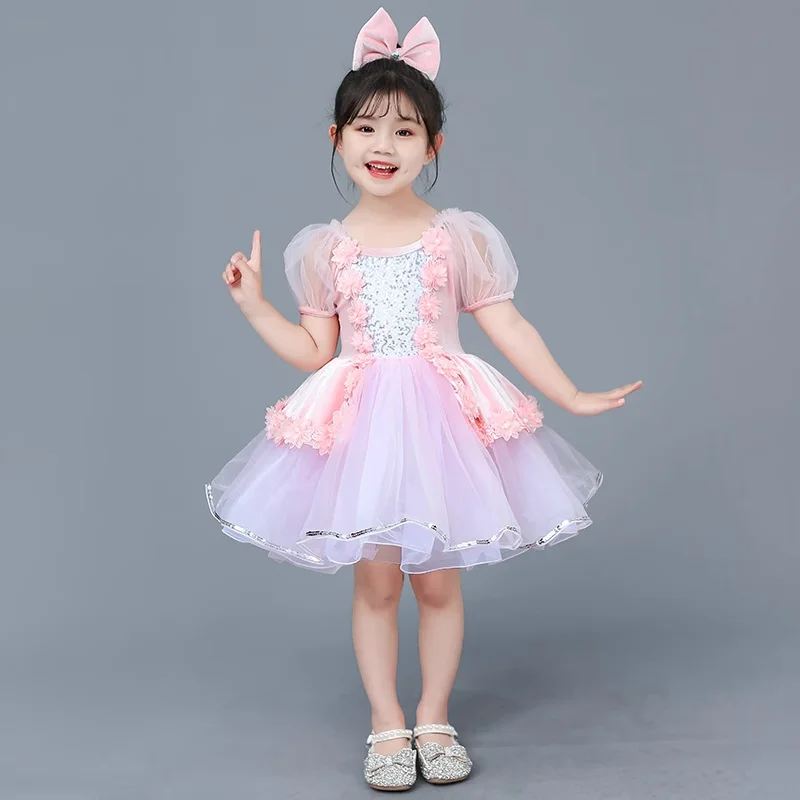 Modern Dance Costume Girls Lyrical Contemporary Freestyle Christmas Dance Dress Girls Kids Stage Wear Festival Celebration
Modern Dance Costume Girls Lyrical Contemporary Freestyle Christmas Dance Dress Girls Kids Stage Wear Festival Celebration