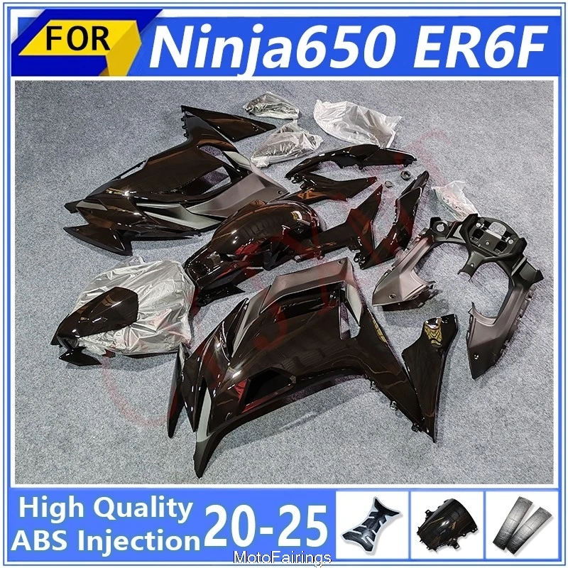 Комплект обтекателей из АБС-пластика для мотоцикла Ninja650 EF-6R 2020-2023 2024 2025, обвес Ninja EX 650 ER6F 20-25
Комплект обтекателей из АБС-пластика для мотоцикла Ninja650 EF-6R 2020-2023 2024 2025, обвес Ninja EX 650 ER6F 20-25