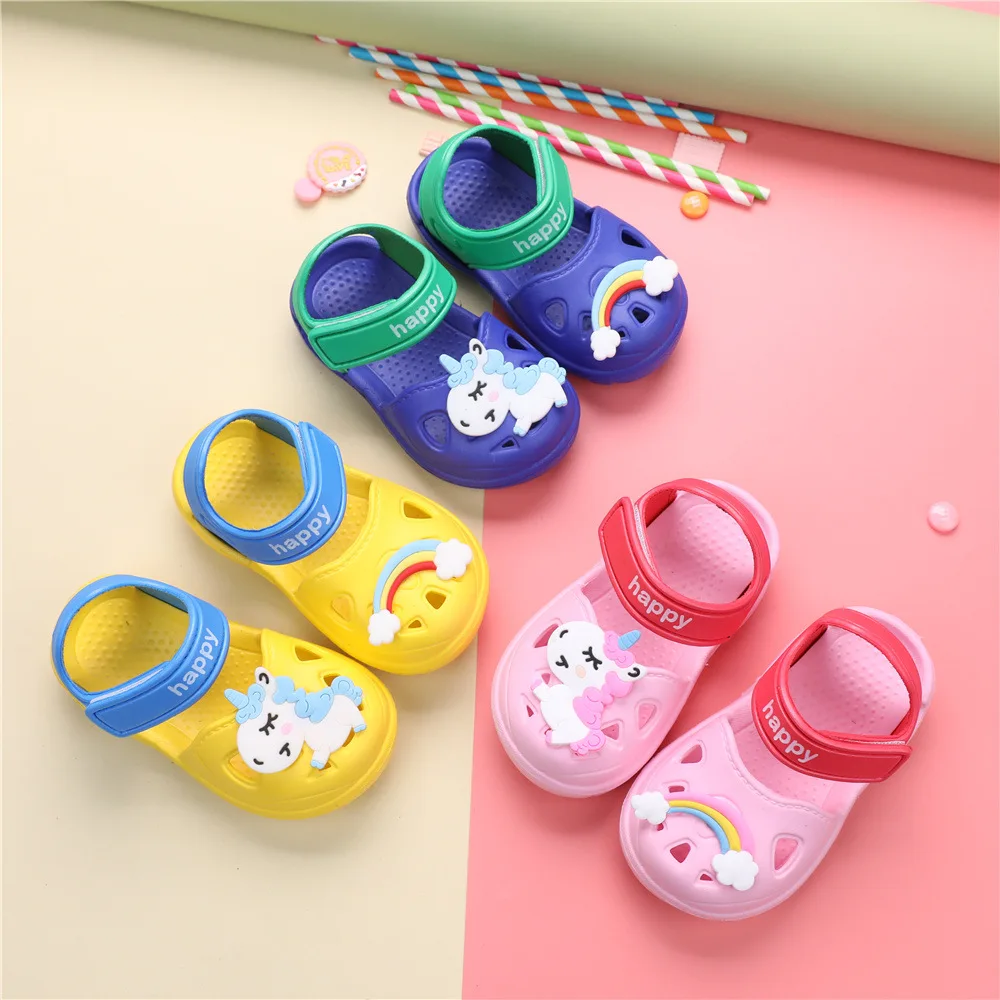Baby Girl Cartoon Unicorn Slippers Toddler Beach Garden Shoe Kids Boy Cave Shoes For Children Summer Indoor Cute Sandals
Baby Girl Cartoon Unicorn Slippers Toddler Beach Garden Shoe Kids Boy Cave Shoes For Children Summer Indoor Cute Sandals