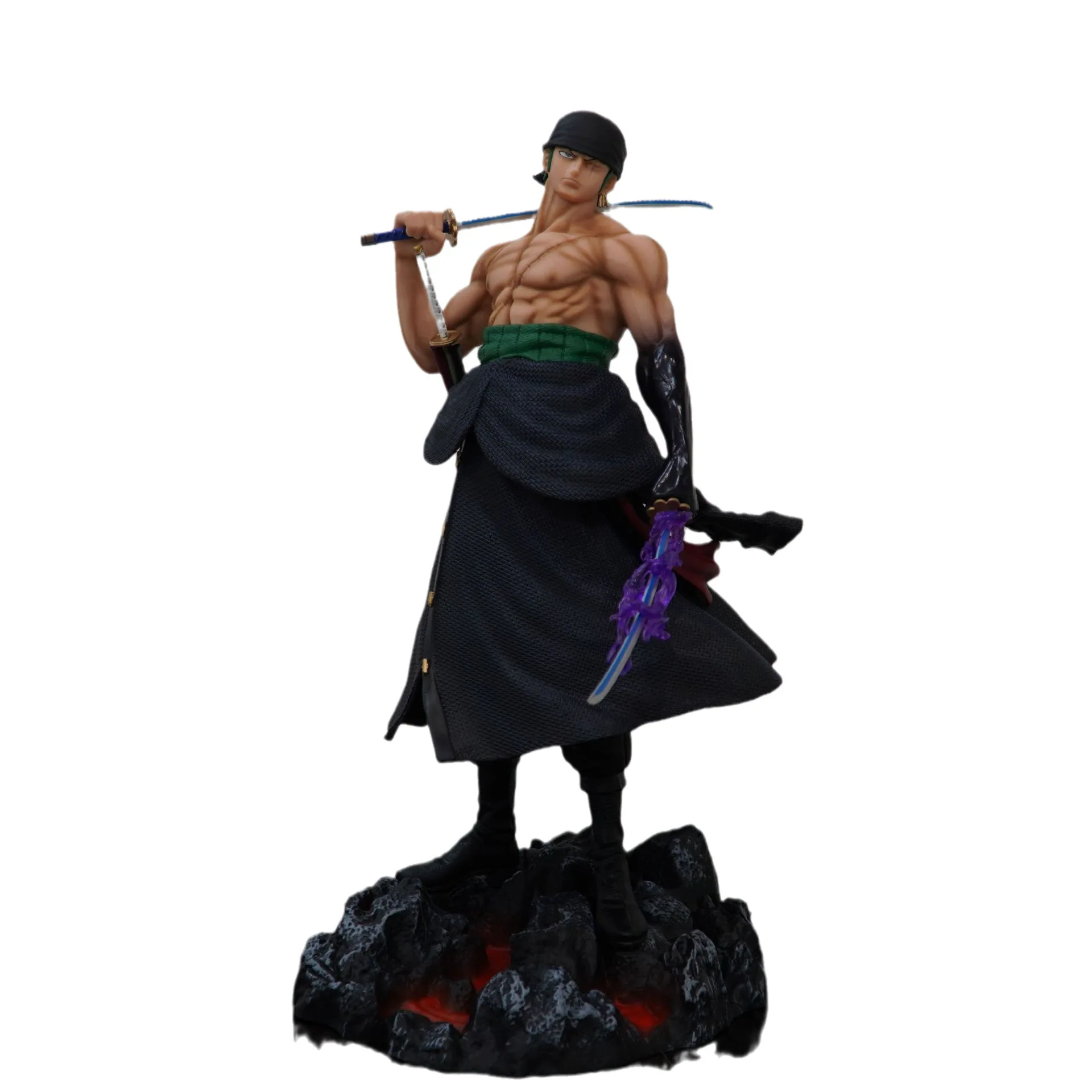 50CM Anime One Piece Roronoa Zoro Figure Art King Sauron Anime Model Toy Gift Collection Action Figure
50CM Anime One Piece Roronoa Zoro Figure Art King Sauron Anime Model Toy Gift Collection Action Figure