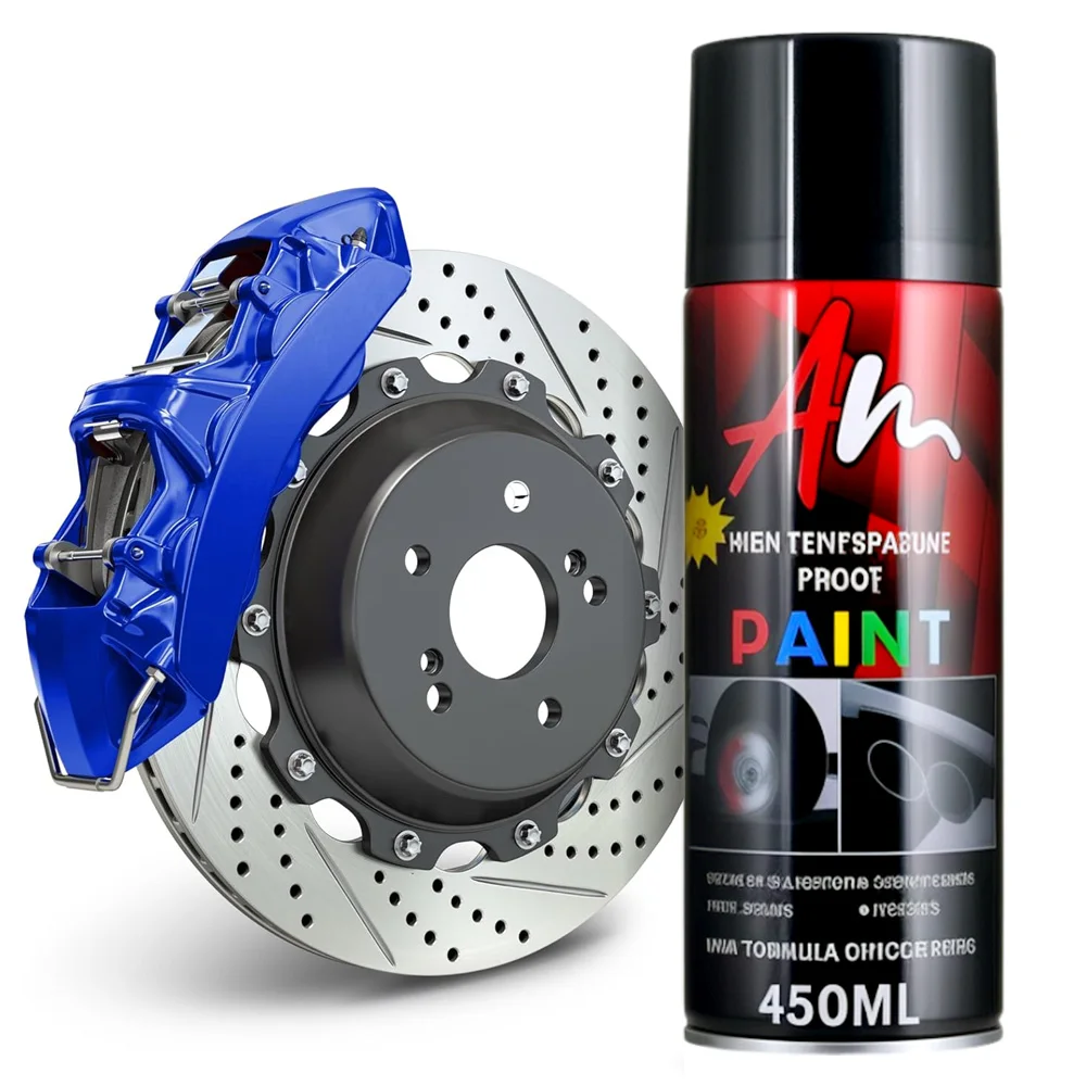 DIY Brake Caliper Paint 2K Aerosol Spray Can Glossy Glamour Finish High Temp Resistance Black Yellow Blue Red Green Silver gold
DIY Brake Caliper Paint 2K Aerosol Spray Can Glossy Glamour Finish High Temp Resistance Black Yellow Blue Red Green Silver gold