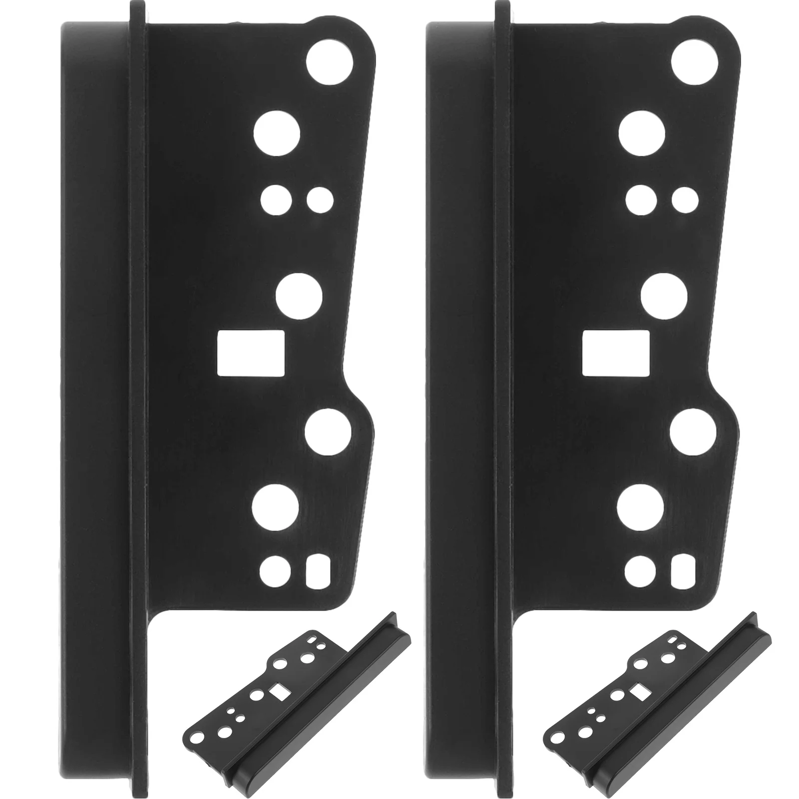 4Pcs Car Radio Dash Installation Trim Kit Durable Radio Bezel Trim Cover Replacement for Stereo Upgrade Double Din Dash Kit
4Pcs Car Radio Dash Installation Trim Kit Durable Radio Bezel Trim Cover Replacement for Stereo Upgrade Double Din Dash Kit