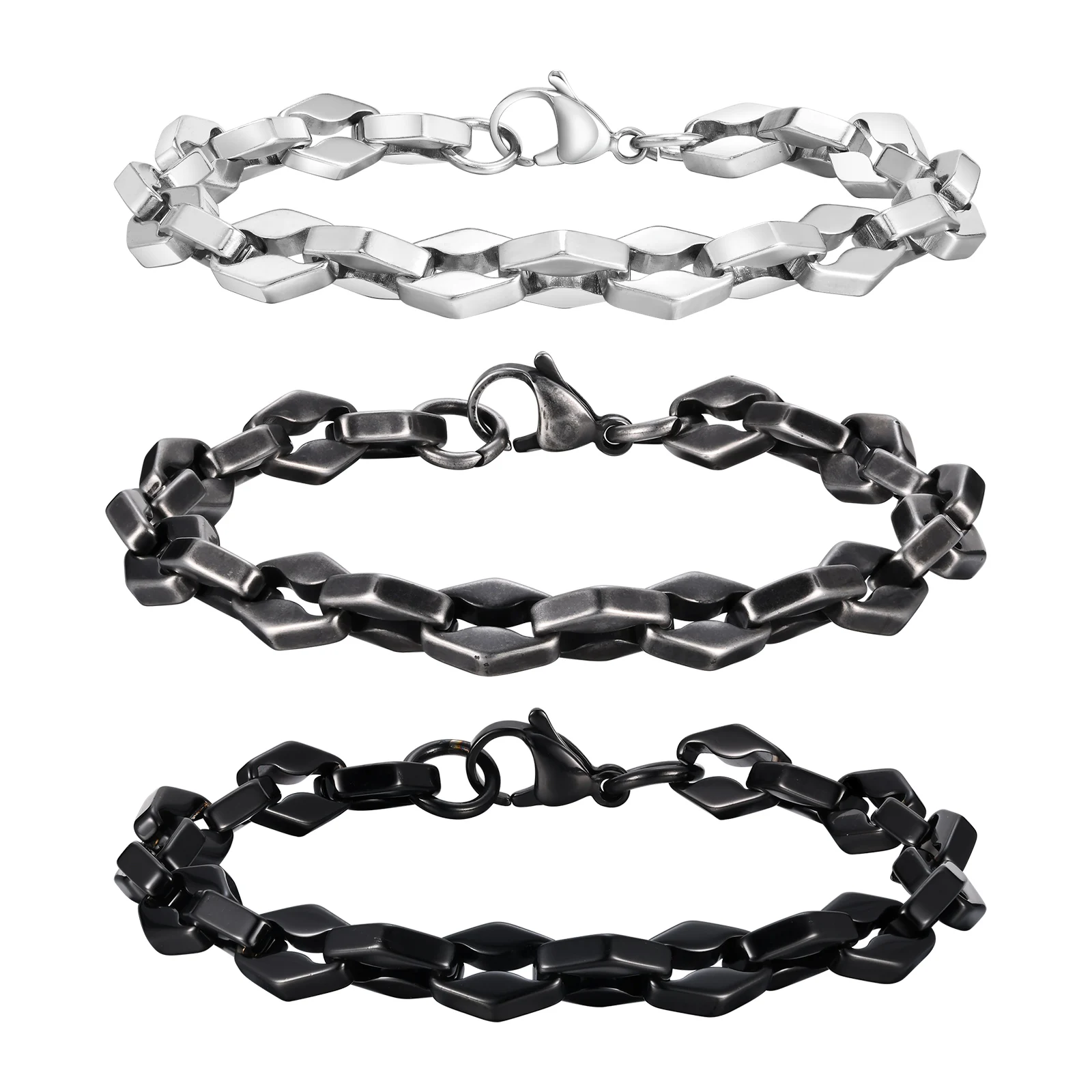 Lips Chain Bracelets for Men Boys,Vintage Stainless Steel Chain Link Wristband,Rock Punk Jewelry Gifts
Lips Chain Bracelets for Men Boys,Vintage Stainless Steel Chain Link Wristband,Rock Punk Jewelry Gifts
