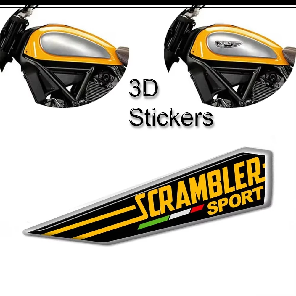 Motorcycle For DUCATI Scrambler Protective Fairing Tank Pad Accessories Emblem Badge Logo 3D Stickers Decals 
Motorcycle For DUCATI Scrambler Protective Fairing Tank Pad Accessories Emblem Badge Logo 3D Stickers Decals