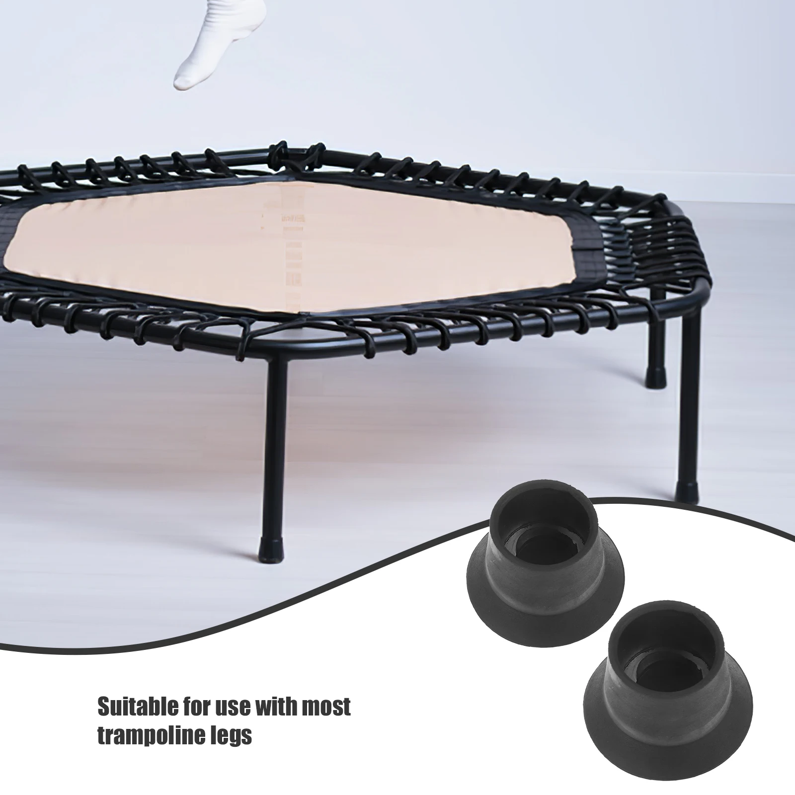 6pcs Trampoline Anti-slip Pad Mini Legs Cap Rubber Pole Chairs Covers Noise Reduction Sturdy Performance Versatile Use Fitness
6pcs Trampoline Anti-slip Pad Mini Legs Cap Rubber Pole Chairs Covers Noise Reduction Sturdy Performance Versatile Use Fitness