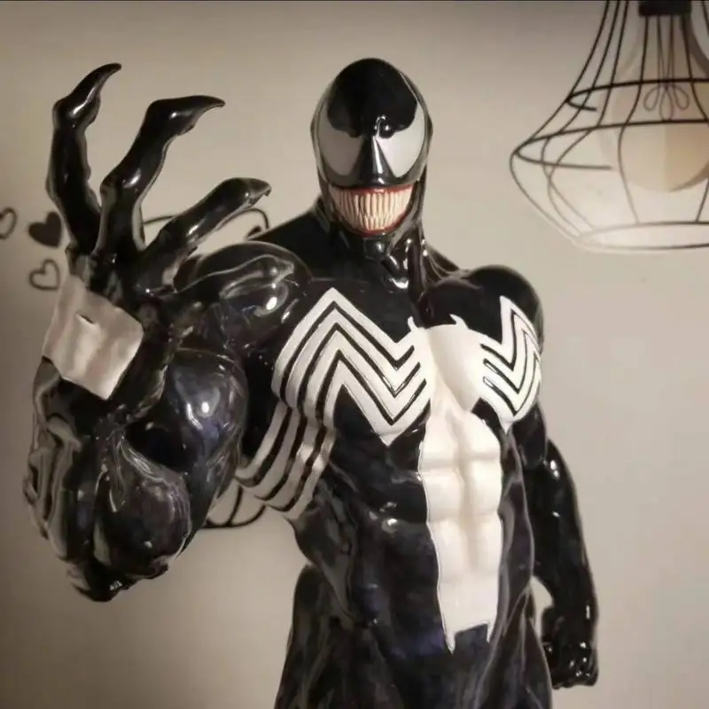 58cm Large Size Venom Resin Statue 1/4 Action Figure Oversized Symbiote Model Premium Desktop Ornament Festival Gift For Fans
58cm Large Size Venom Resin Statue 1/4 Action Figure Oversized Symbiote Model Premium Desktop Ornament Festival Gift For Fans