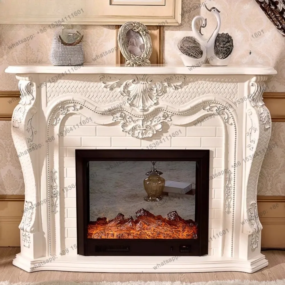 European fireplace rack decorative cabinet American decorative art home living room heating furnace core advanced sense
European fireplace rack decorative cabinet American decorative art home living room heating furnace core advanced sense