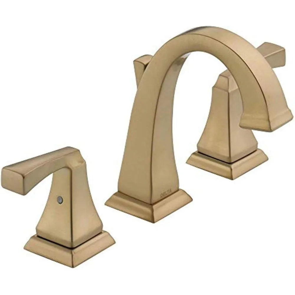 Widespread Bathroom Faucet, Bathroom Faucet 3 Hole, Gold Bathroom Sink Faucet, Metal Drain Assembly, Champagne Bronze
Widespread Bathroom Faucet, Bathroom Faucet 3 Hole, Gold Bathroom Sink Faucet, Metal Drain Assembly, Champagne Bronze