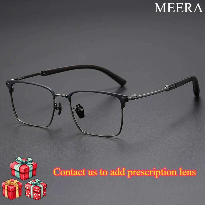 2026 New Arrival blue gun Sandalwood Pure Titaniu meyeglass frame Frames High End for Man for daily use
2026 New Arrival blue gun Sandalwood Pure Titaniu meyeglass frame Frames High End for Man for daily use