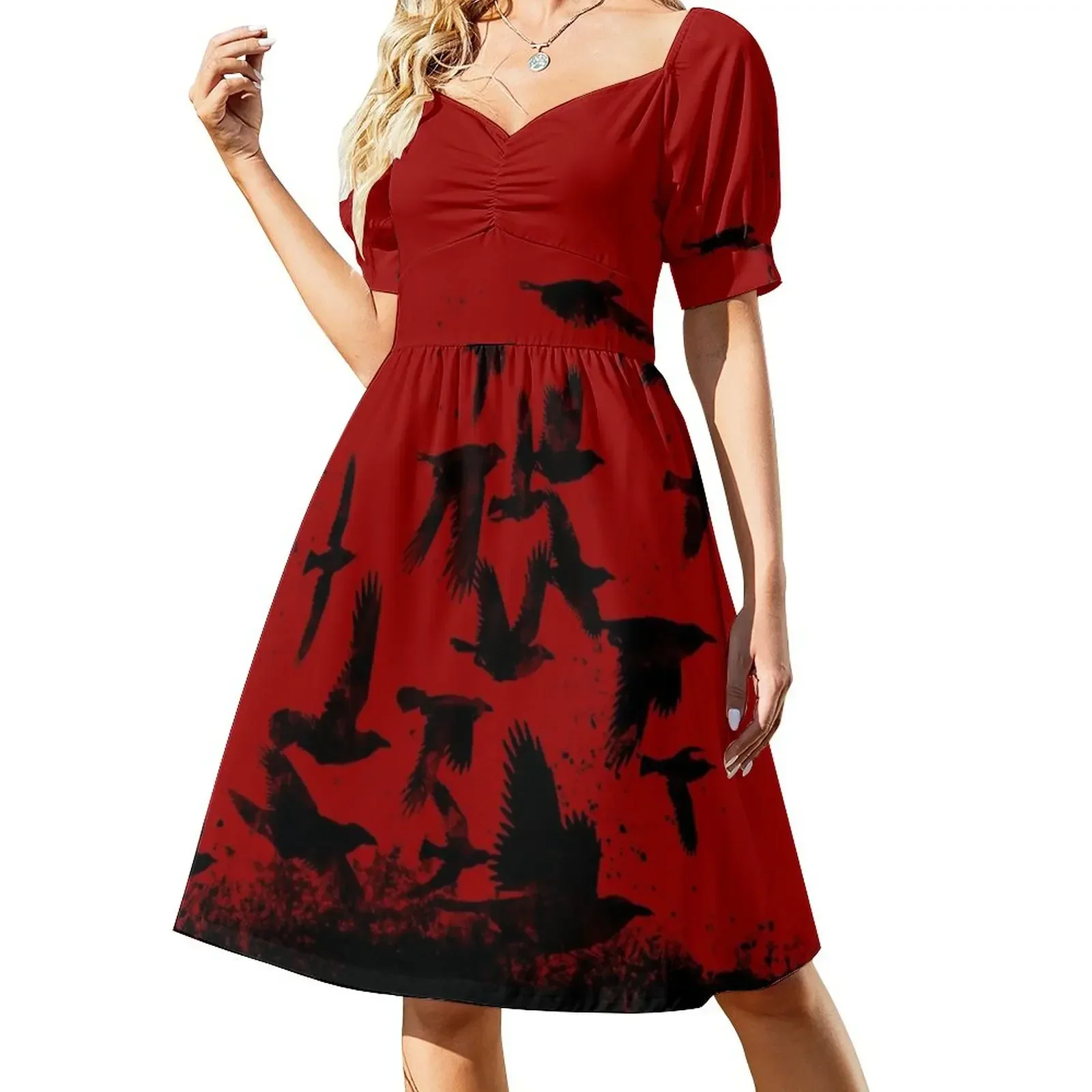Ravens Short-Sleeved Dress luxury women's party dress evening prom women's summer dresses 2025 Woman's evening dress
Ravens Short-Sleeved Dress luxury women's party dress evening prom women's summer dresses 2025 Woman's evening dress