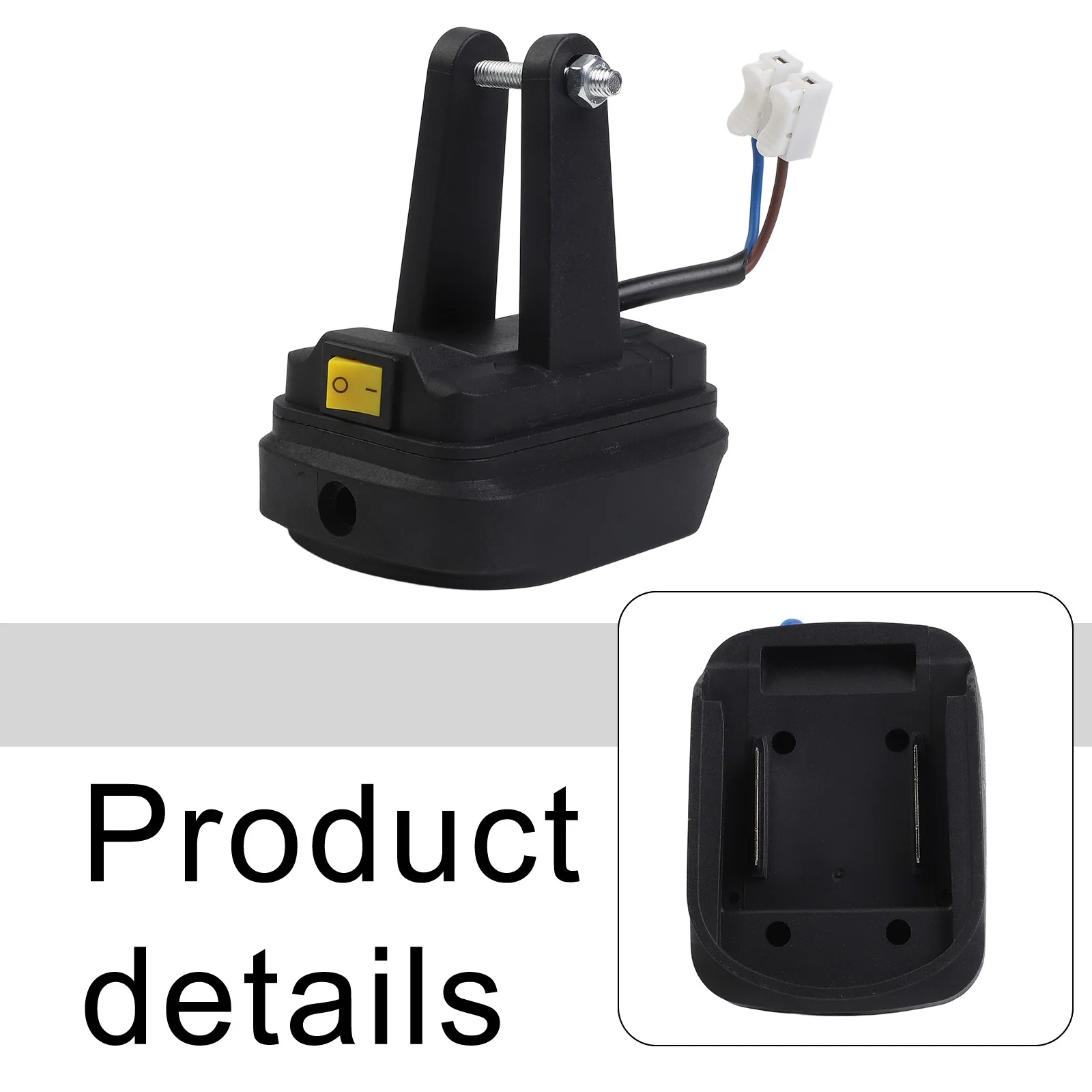 Опции платформы для замены батарей, интегрированное ручное управление питанием, адаптер для женских батарей 2106, для инструментов, с предохранителем
Опции платформы для замены батарей, интегрированное ручное управление питанием, адаптер для женских батарей 2106, для инструментов, с предохранителем