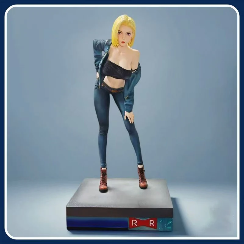 Anime Dragon Ball Z Android 18 Figure Android 18 Statue PVC Action Figures Desktop Ornament Collection Model Toys Gifts
Anime Dragon Ball Z Android 18 Figure Android 18 Statue PVC Action Figures Desktop Ornament Collection Model Toys Gifts