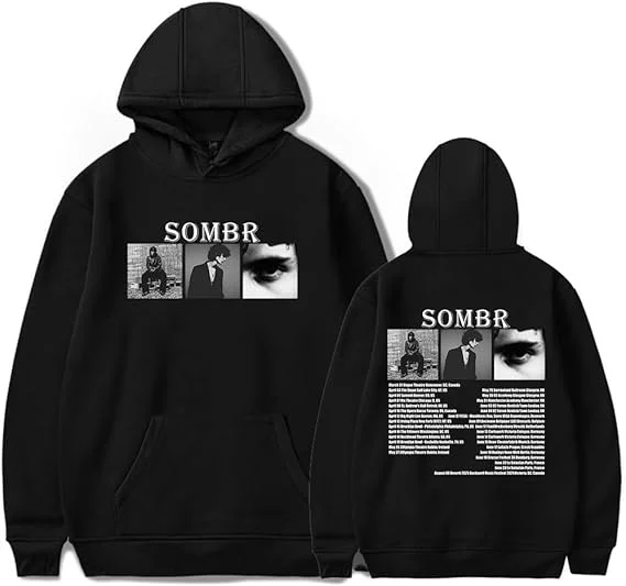 Худи Sombr Merch Live 2025 Tour с длинными рукавами, модные пуловеры для фанатов, повседневная одежда для мужчин и женщин
Худи Sombr Merch Live 2025 Tour с длинными рукавами, модные пуловеры для фанатов, повседневная одежда для мужчин и женщин