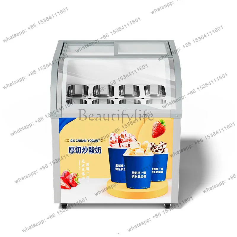 FG 8 boxes thick cut fried display ice cream freezer copper tube refrigeration defogging glass popsicle cabinet
FG 8 boxes thick cut fried display ice cream freezer copper tube refrigeration defogging glass popsicle cabinet