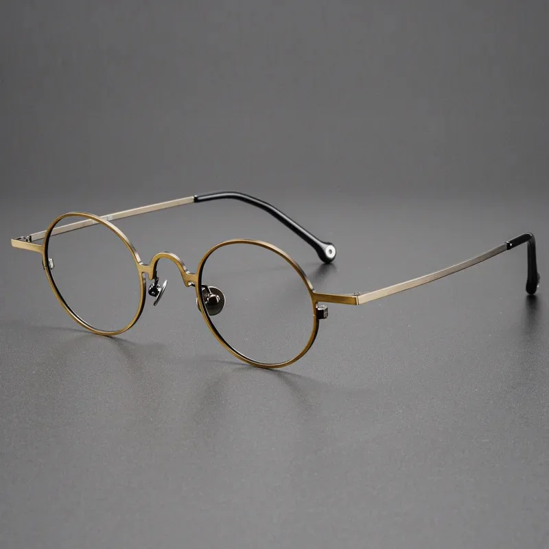 Japanese Retro Reading Glasses Pure Titanium Optical Prescription Personalized Glasses Frame for Men and Women Round Frames
Japanese Retro Reading Glasses Pure Titanium Optical Prescription Personalized Glasses Frame for Men and Women Round Frames
