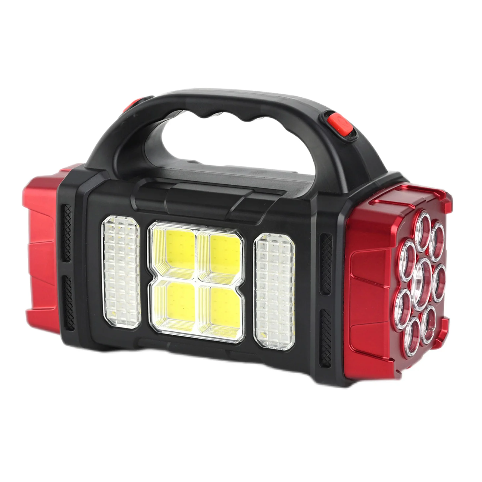 USB LED Floodlight Waterproof Solar Camping Light Non-slip Strong Light Torch Power Bank 4 Light Source Modes Lighting Equipment
USB LED Floodlight Waterproof Solar Camping Light Non-slip Strong Light Torch Power Bank 4 Light Source Modes Lighting Equipment