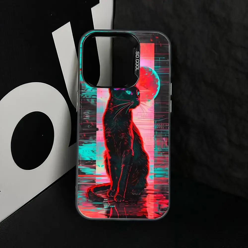 Tech Black Cat case for iPhone17 16 15 14 13 12 11 Pro/ Max/Plus shock-proof rear cover anti-fingerprint
Tech Black Cat case for iPhone17 16 15 14 13 12 11 Pro/ Max/Plus shock-proof rear cover anti-fingerprint