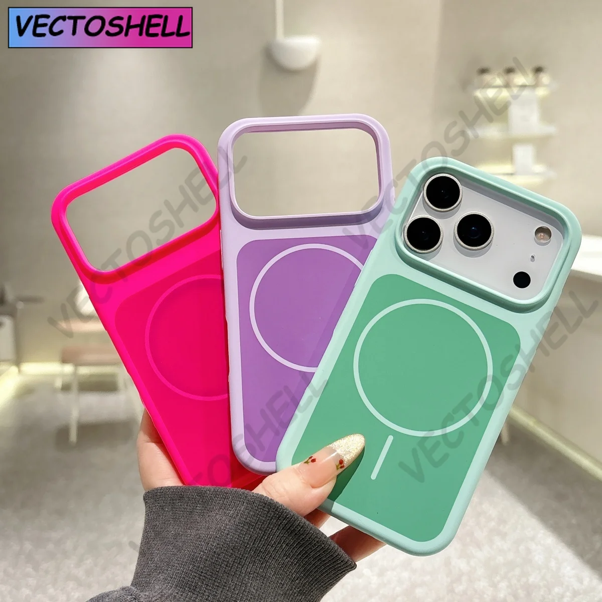 Luxury Hit Color Liquid Silicone Soft Phone Case For iPhone 17 Air 16 15 14 13 Pro Max Plus For MagSafe Charge Magnetic Cover
Luxury Hit Color Liquid Silicone Soft Phone Case For iPhone 17 Air 16 15 14 13 Pro Max Plus For MagSafe Charge Magnetic Cover