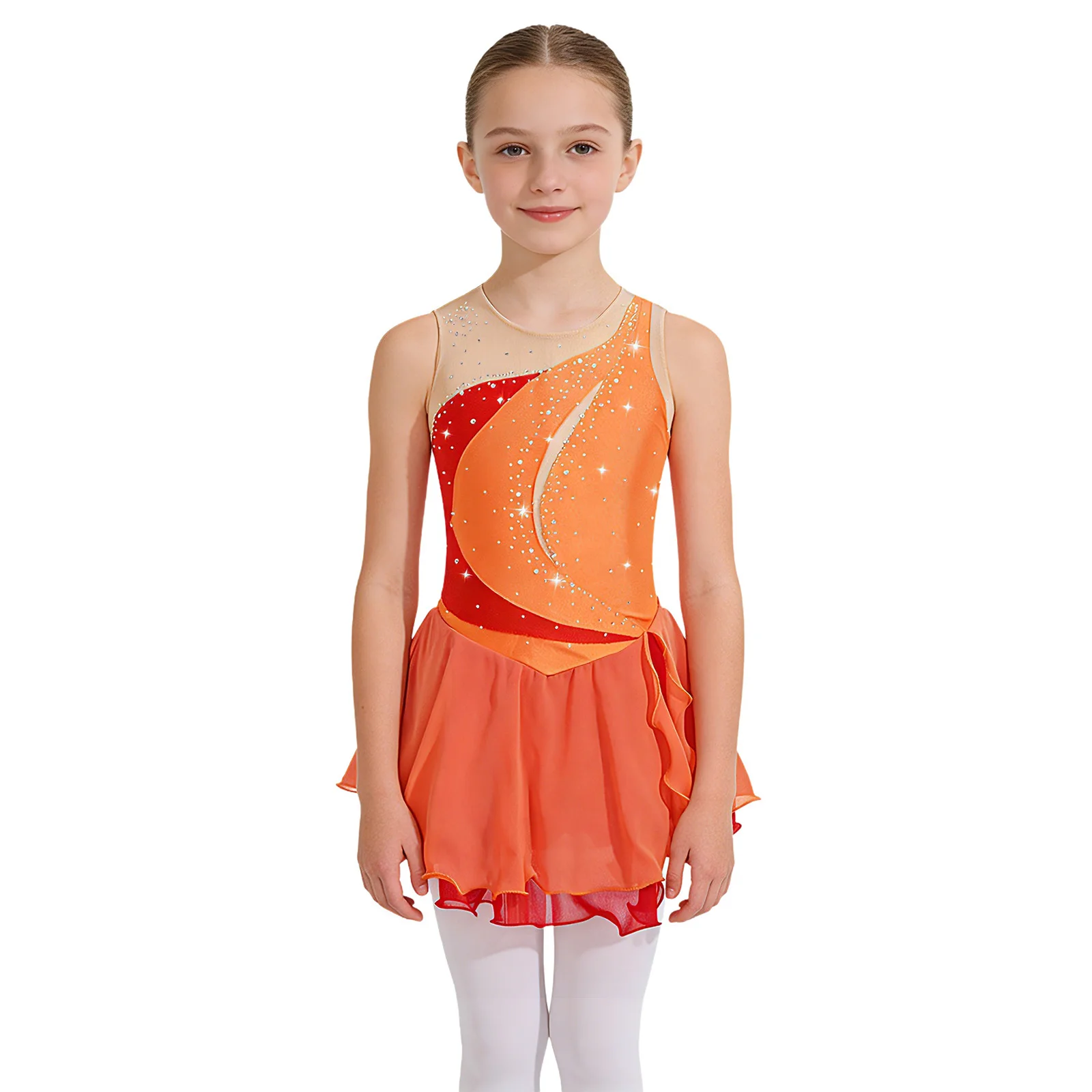 Гимнастические трико для маленьких девочек, платья для балета и танцев, блестящие платья со стразами и рюшами для фигурного катания, лирическое танцевальное платье
Гимнастические трико для маленьких девочек, платья для балета и танцев, блестящие платья со стразами и рюшами для фигурного катания, лирическое танцевальное платье