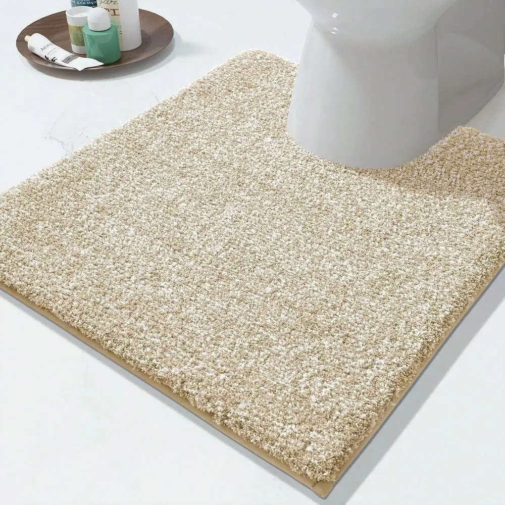 Toilet Rugs U Shaped Washable, Soft Absorbent Microfiber Bathroom Rugs, Non Slip Quick Drying Shaggy Bath Mat,Contour Bathroom
Toilet Rugs U Shaped Washable, Soft Absorbent Microfiber Bathroom Rugs, Non Slip Quick Drying Shaggy Bath Mat,Contour Bathroom
