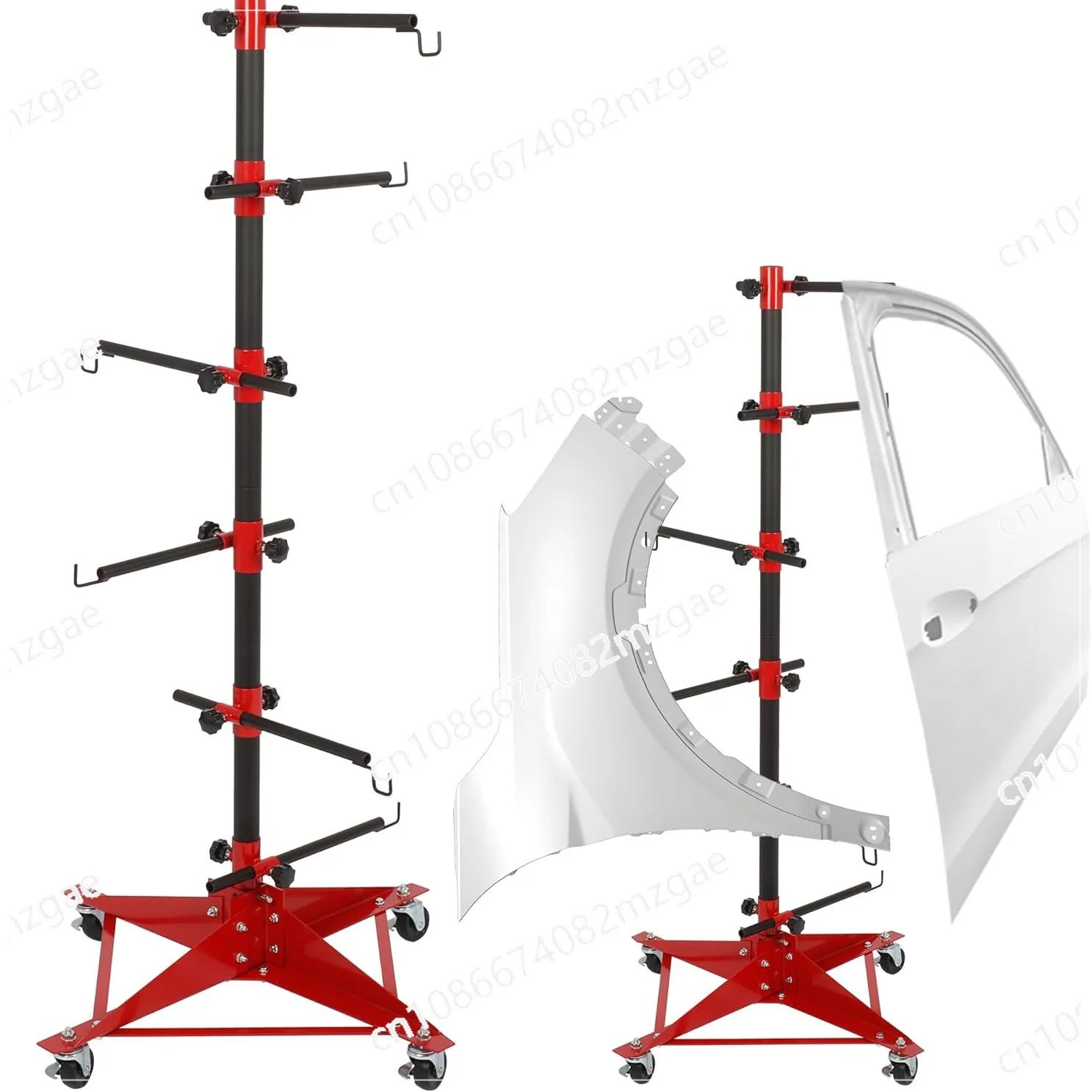 Auto repair tool bracket Auto bumper painting bracket Sheet metal painting bracket Mobile multi-functional painting
Auto repair tool bracket Auto bumper painting bracket Sheet metal painting bracket Mobile multi-functional painting