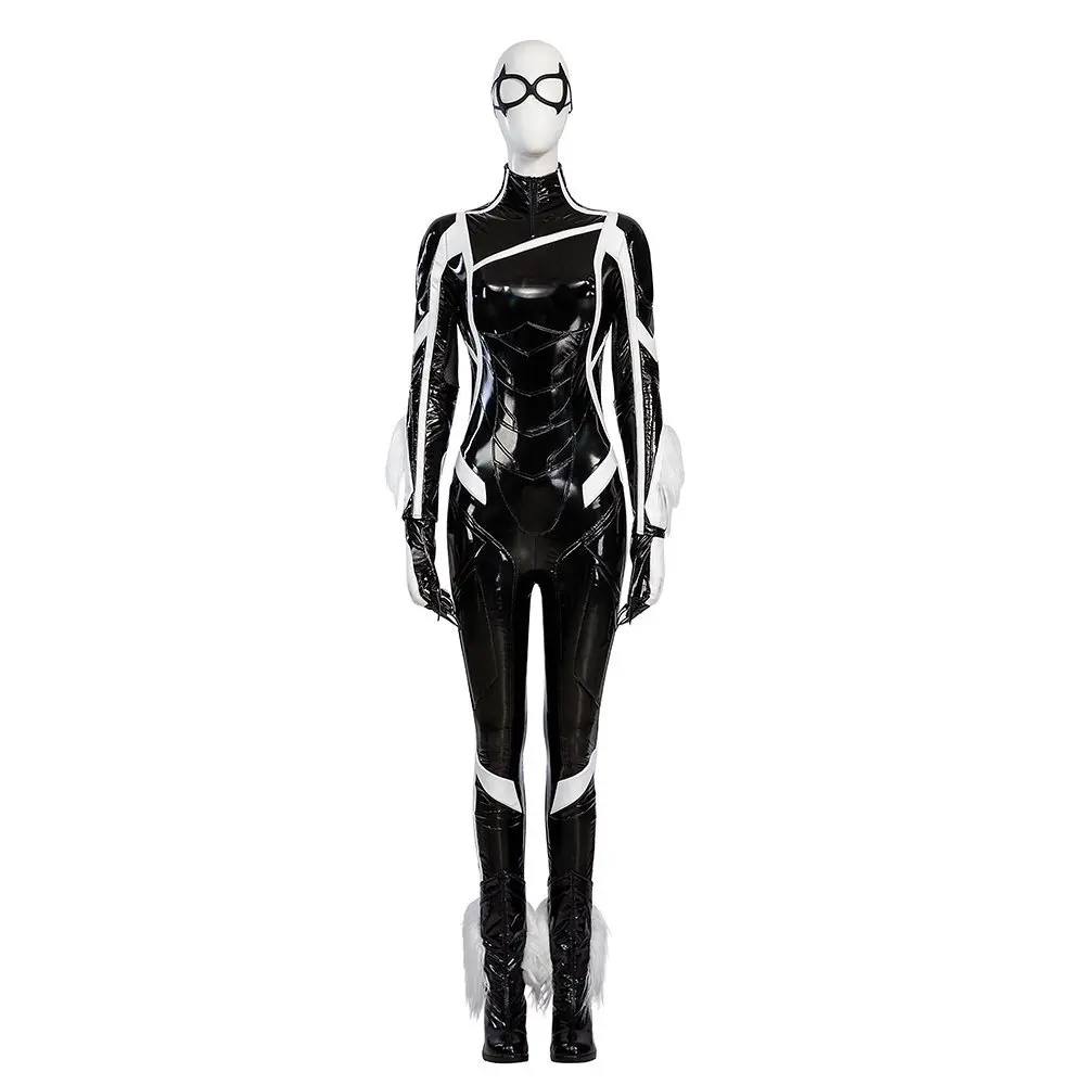 New Black Cat Felicia Hardy Cosplay Costume Jumpsuit Mask Gloves Boots To Choose For Game Party Custom Made
New Black Cat Felicia Hardy Cosplay Costume Jumpsuit Mask Gloves Boots To Choose For Game Party Custom Made