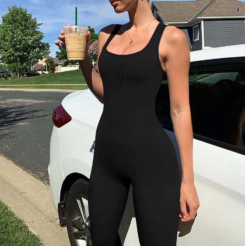 Женский однотонный комбинезон без рукавов с квадратным вырезом, открытой спиной, эффектом подтяжки ягодиц, облегающий, спортивный, для женщин.
Женский однотонный комбинезон без рукавов с квадратным вырезом, открытой спиной, эффектом подтяжки ягодиц, облегающий, спортивный, для женщин.