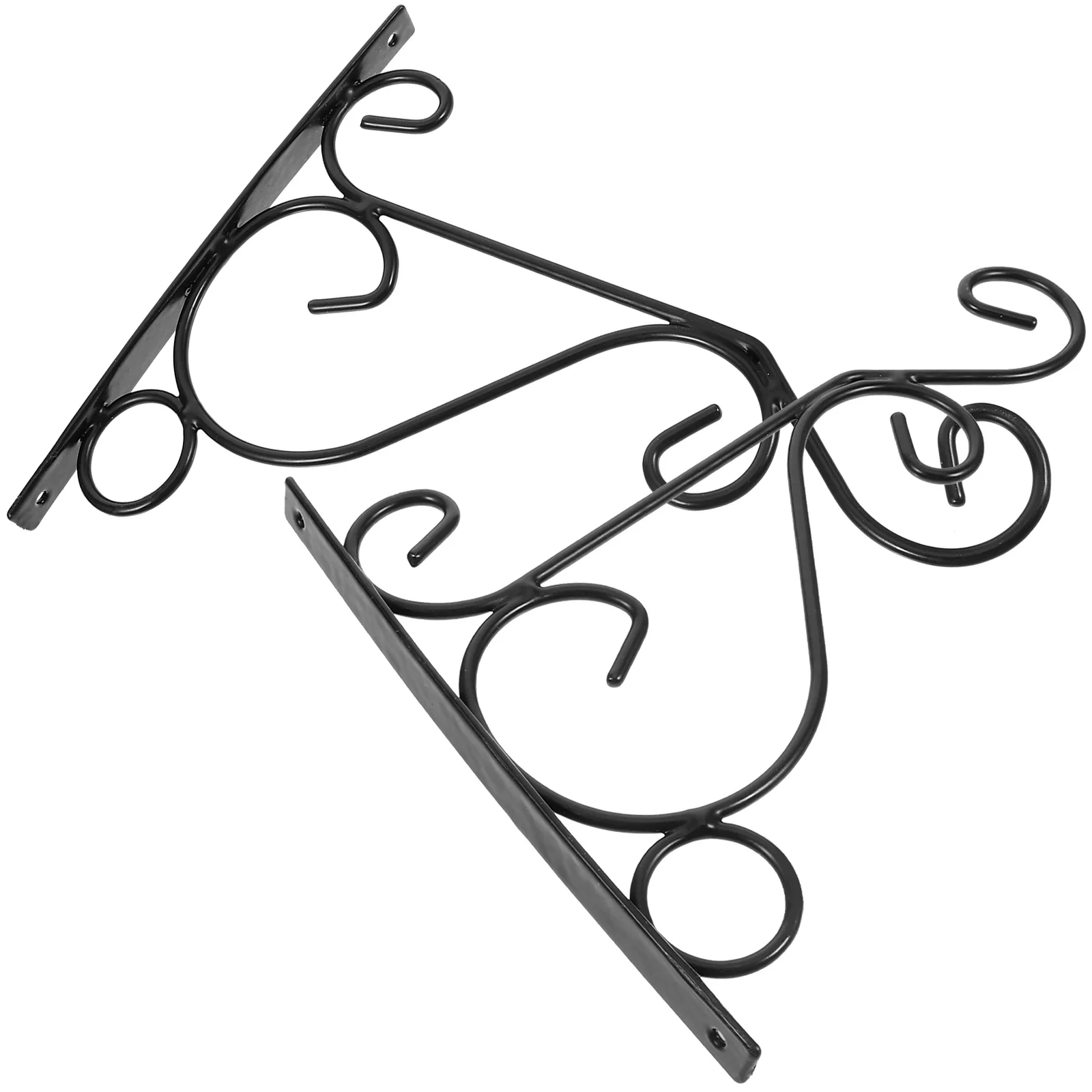 2 Pcs Wrought Iron Wind Lamp Hook Wicker Outdoor Hooks Hanging Baskets Decorative Screw Plant Wall
2 Pcs Wrought Iron Wind Lamp Hook Wicker Outdoor Hooks Hanging Baskets Decorative Screw Plant Wall