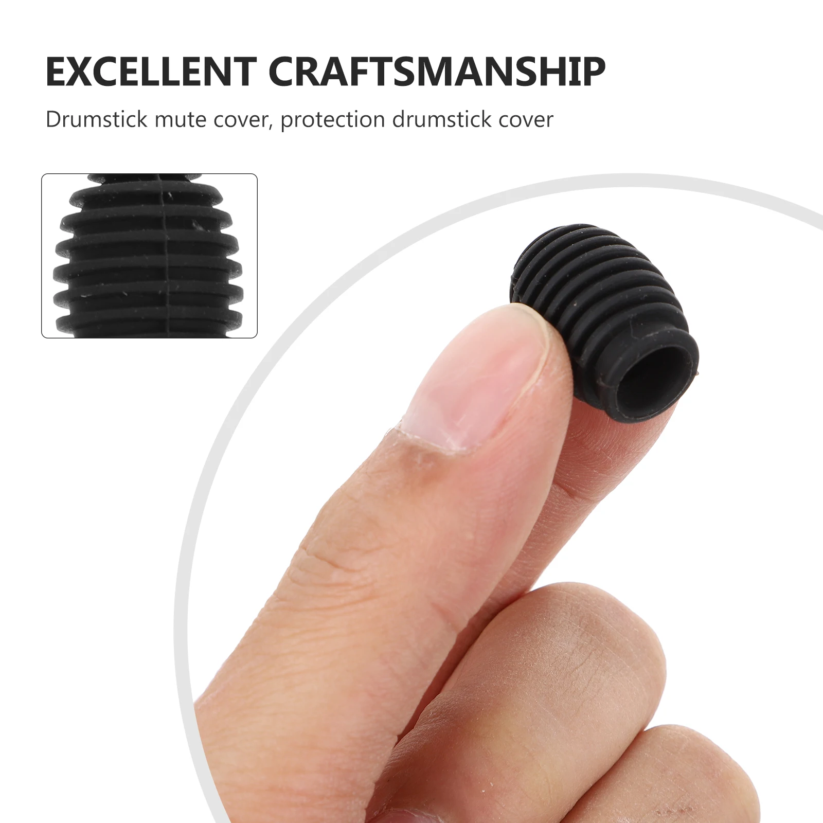 Drum Silencing Covers Drumstick Protector Silent Drumsticks Mute Pad Accessories Silicon
Drum Silencing Covers Drumstick Protector Silent Drumsticks Mute Pad Accessories Silicon