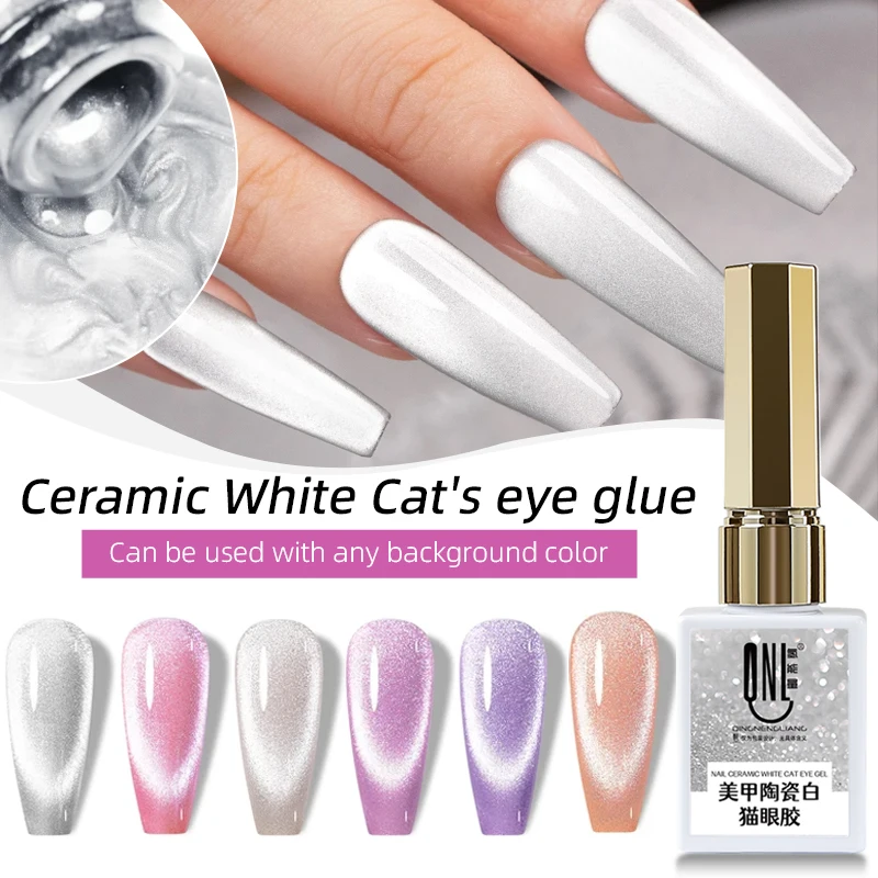 9ml Holographic Porcelain White Cat Eye Gel Nail Polish Magnetic Cat Eye Gel Polish Semi Permanent Soak Off UV Nail Varnish Gel
9ml Holographic Porcelain White Cat Eye Gel Nail Polish Magnetic Cat Eye Gel Polish Semi Permanent Soak Off UV Nail Varnish Gel