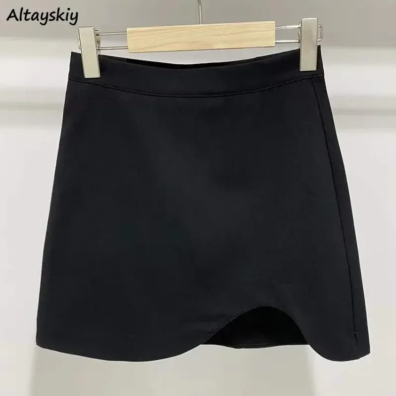 Mini Skirts Women Irregular A-line Fall New High Waist Korean Style Young Ins Chic Office Ladies Casual Simple All-match Sexy
Mini Skirts Women Irregular A-line Fall New High Waist Korean Style Young Ins Chic Office Ladies Casual Simple All-match Sexy