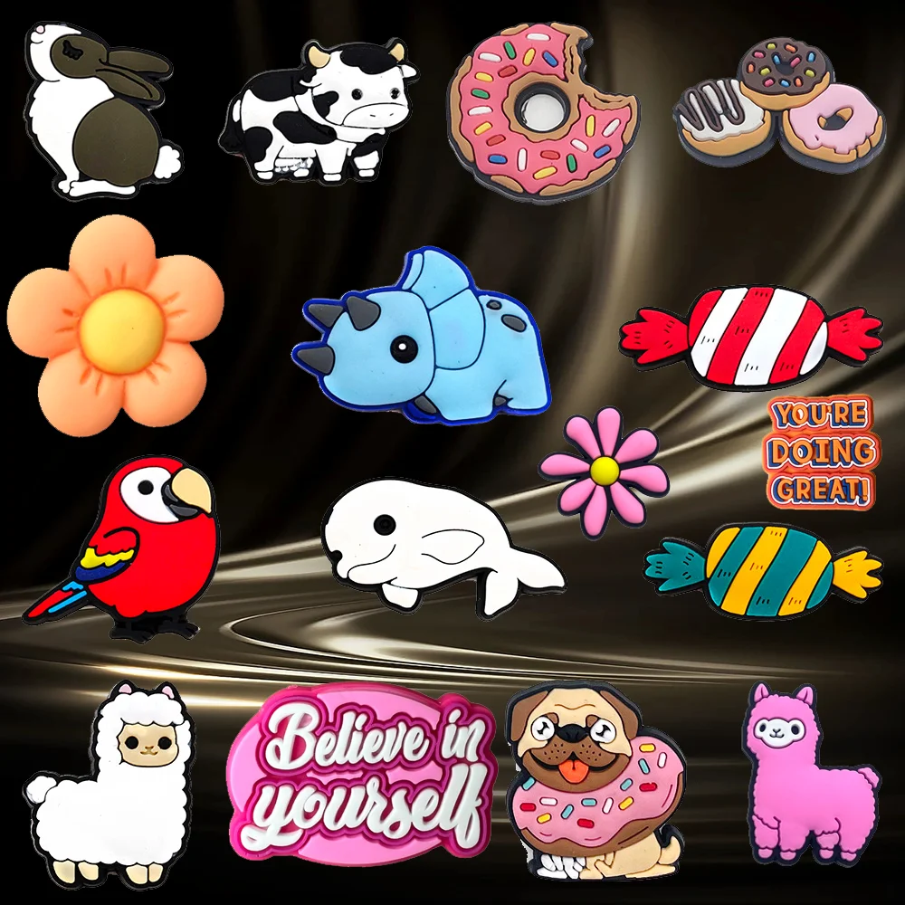 1pc Cute Cartoon animal PVC Shoe Charms Accessories Shoe Decorations Sandals Pins DIY Kids Women boy gifts
1pc Cute Cartoon animal PVC Shoe Charms Accessories Shoe Decorations Sandals Pins DIY Kids Women boy gifts