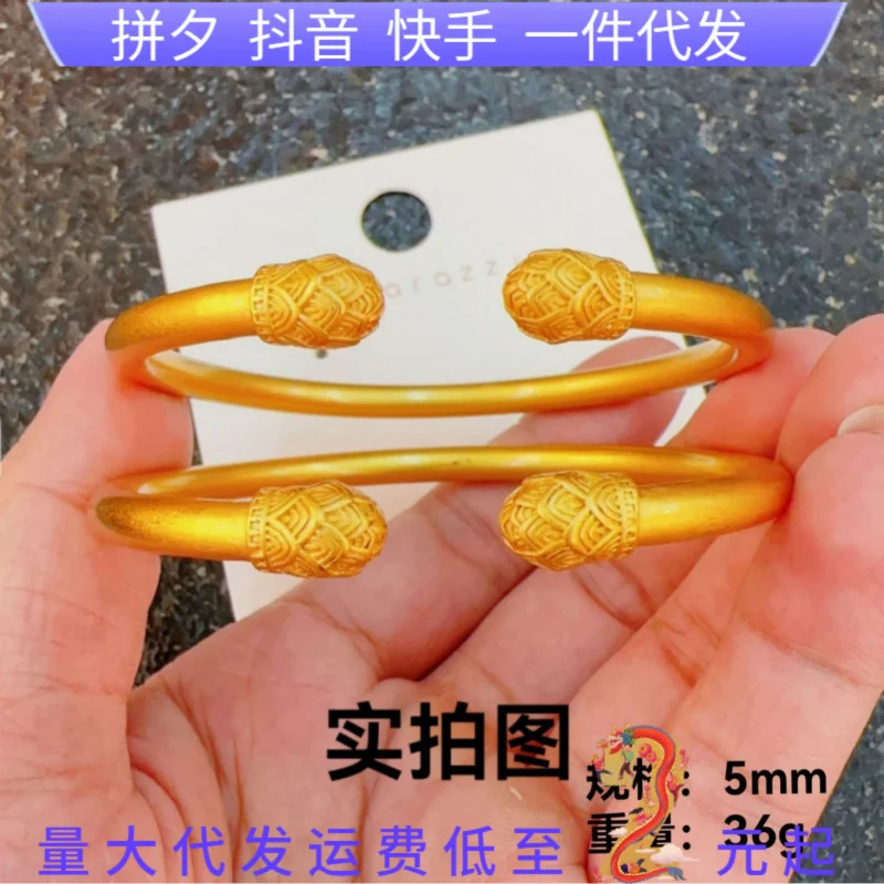 Traditional Tin Alloy Bracelet with Full Fortune Design, Semi-Open Adjustable Bracelet, Wholesale Chinese Style Palace Heritage
Traditional Tin Alloy Bracelet with Full Fortune Design, Semi-Open Adjustable Bracelet, Wholesale Chinese Style Palace Heritage