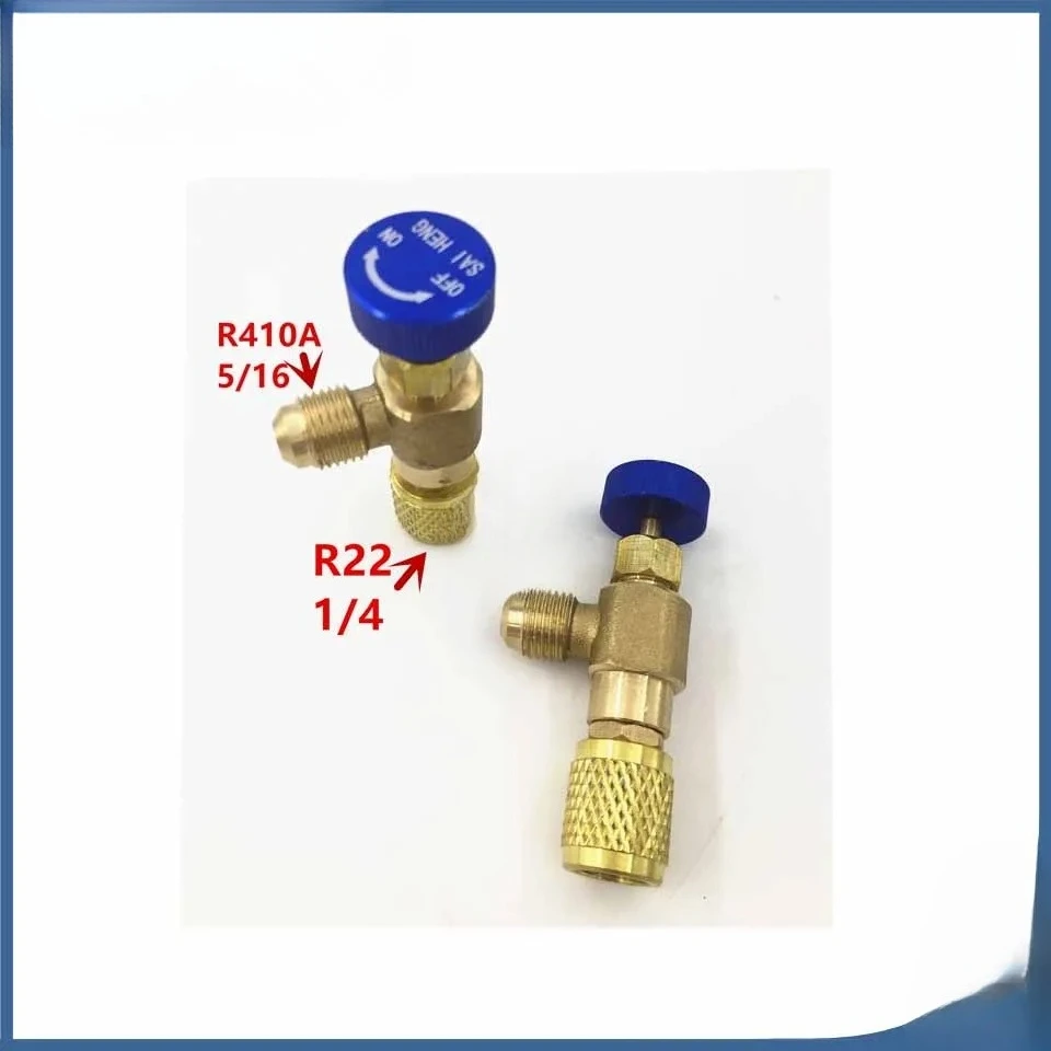 2pcs/lot new Refrigeration Charging Adapter refrigerant retention control valve Air conditioning charging valve R410A R22
2pcs/lot new Refrigeration Charging Adapter refrigerant retention control valve Air conditioning charging valve R410A R22