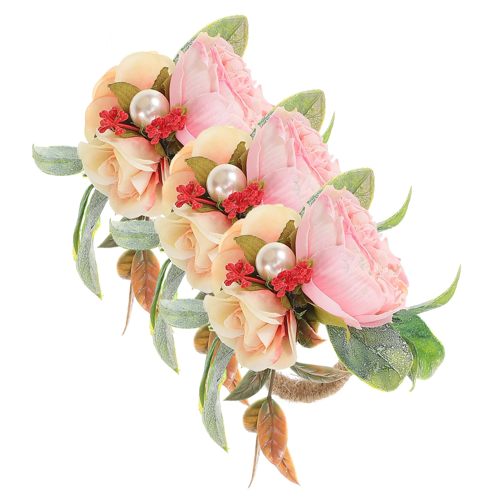 3Pcs Artificial Rose Napkin Rings Handcrafted Floral Buckles for Wedding Banquet Table Decoration Elegant Dinner Party Serviette
3Pcs Artificial Rose Napkin Rings Handcrafted Floral Buckles for Wedding Banquet Table Decoration Elegant Dinner Party Serviette