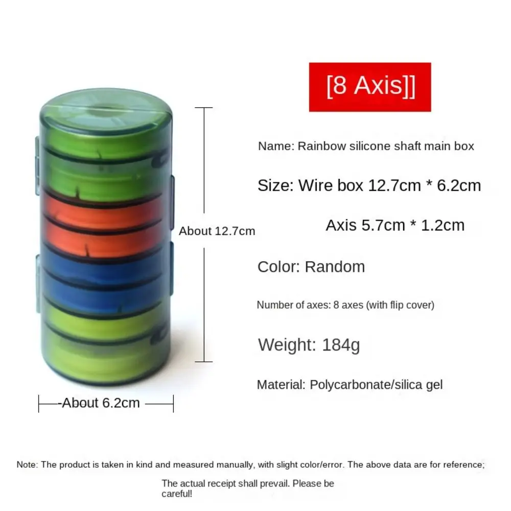 2024 4-16 Spindle Fishing Main Line Box Rainbow Winding Board Fishing Line Shaft Fish Tackle Box Rig Bait Winding Board
2024 4-16 Spindle Fishing Main Line Box Rainbow Winding Board Fishing Line Shaft Fish Tackle Box Rig Bait Winding Board