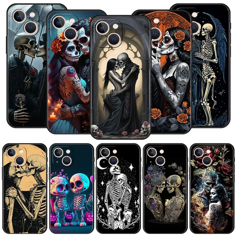 Phone Case Cover for iPhone 17 Pro Max 16 15 14 13 12 11 Pro Max Plus 17AIR Shockproof Soft TPU Shell Skeleton Love Skull Capas
Phone Case Cover for iPhone 17 Pro Max 16 15 14 13 12 11 Pro Max Plus 17AIR Shockproof Soft TPU Shell Skeleton Love Skull Capas