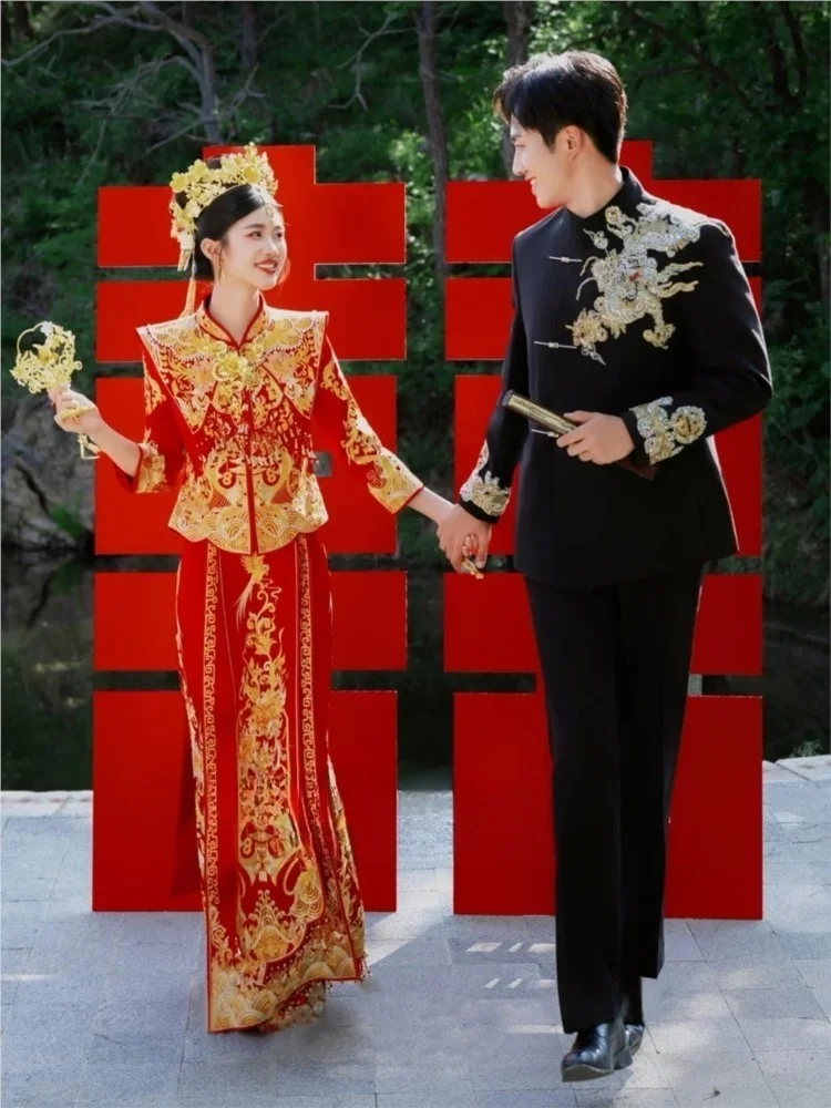 Свадебное платье тяжелой промышленности, новый стиль вышитой тостов
Свадебное платье тяжелой промышленности, новый стиль вышитой тостов