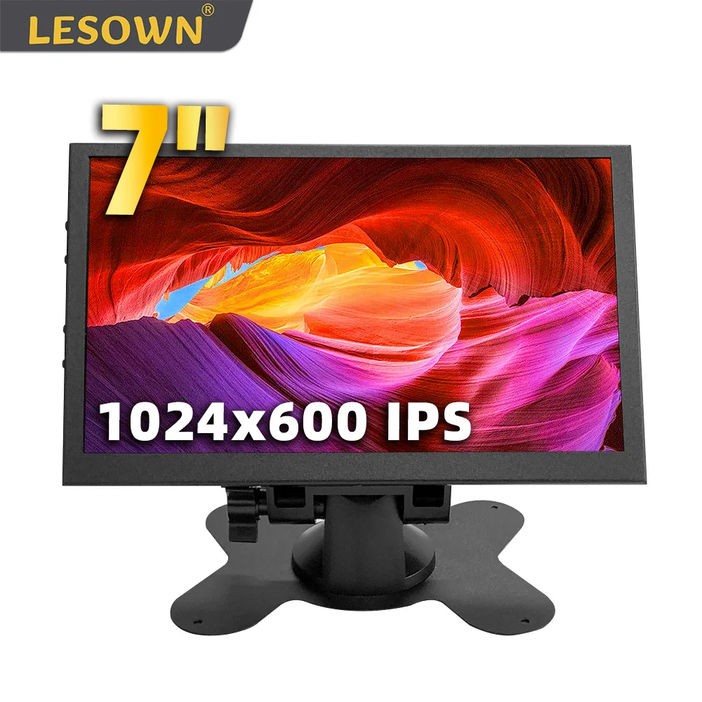 LESOWN 7 Inch Portable Monitor 1024×600 IPS LCD Touchscreen Compact Display Touch Optional Plug & Play Pc Sensor Panel for PC
LESOWN 7 Inch Portable Monitor 1024×600 IPS LCD Touchscreen Compact Display Touch Optional Plug & Play Pc Sensor Panel for PC