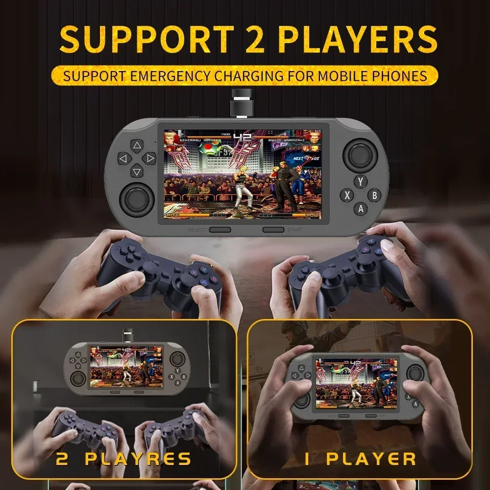 SF3000 Mini Portable Handheld Game Player 4.5 Inch new Screen Retro Video Game Console Built-in 20000+ Games for PS1/GBA/SFC New
SF3000 Mini Portable Handheld Game Player 4.5 Inch new Screen Retro Video Game Console Built-in 20000+ Games for PS1/GBA/SFC New