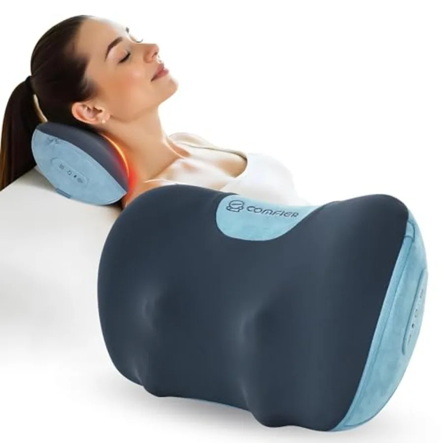 Cordless Shiatsu Neck and Back Massager Pillow with 3D Kneading Heat Therapy for Deep Tissue Relief Portable Design for Home Of
Cordless Shiatsu Neck and Back Massager Pillow with 3D Kneading Heat Therapy for Deep Tissue Relief Portable Design for Home Of