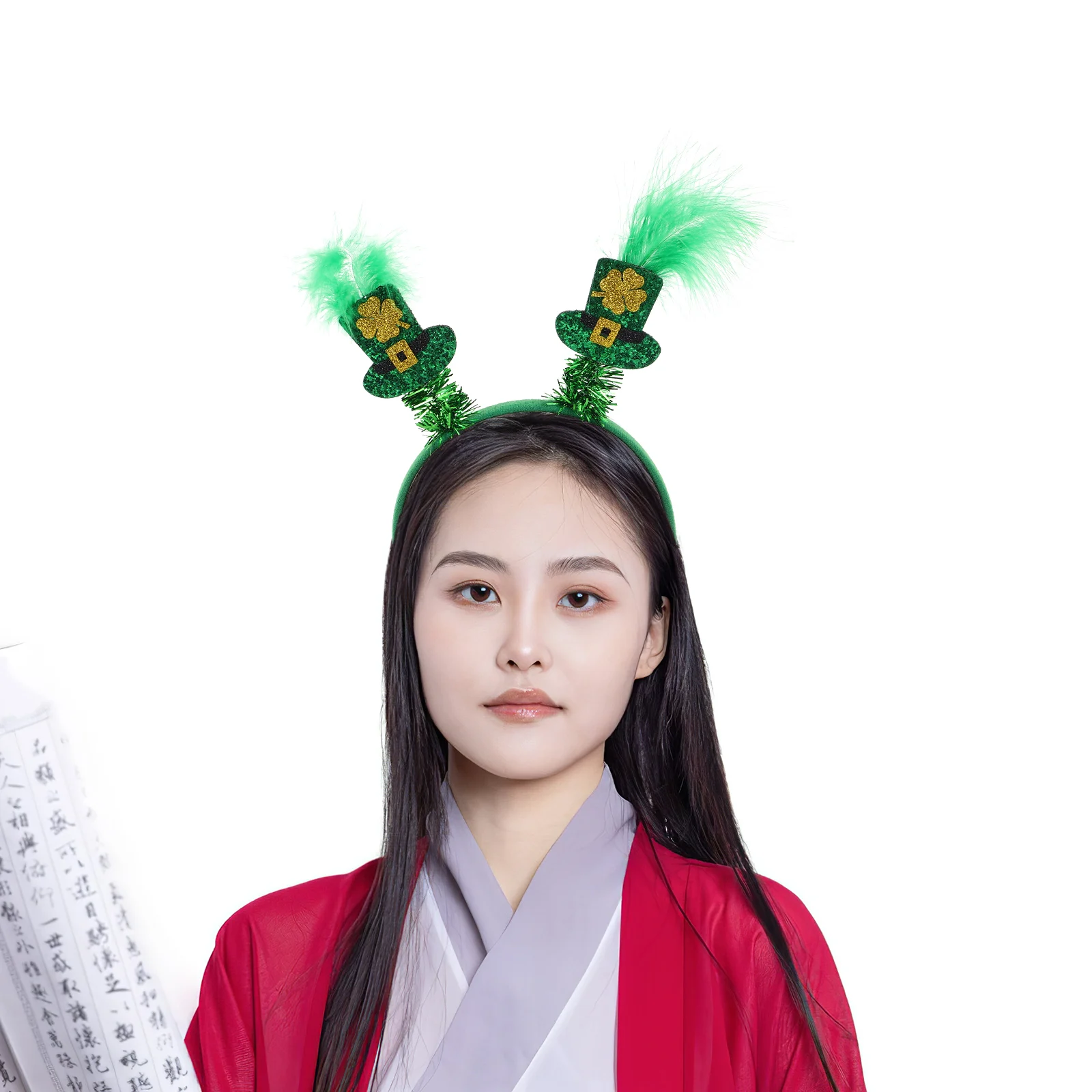 2pcs Clover Headband St Patrick's Day Decorations Irish Green Leaf Shamrock Hair Accessories Women Satin Bandanas Photo Prop
2pcs Clover Headband St Patrick's Day Decorations Irish Green Leaf Shamrock Hair Accessories Women Satin Bandanas Photo Prop
