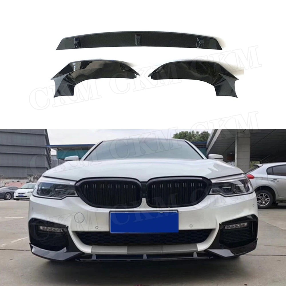 CKMUUER ABS Material Front Bumper Lip Splitters for BMW 5 Series G30 G31 520i 530i 540i M Sport 2017 2018 2019 Head Chin Guard
CKMUUER ABS Material Front Bumper Lip Splitters for BMW 5 Series G30 G31 520i 530i 540i M Sport 2017 2018 2019 Head Chin Guard