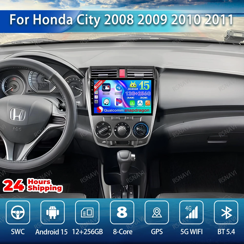 Автомобильное радио Android 15 для Honda City 2008 2009 2010 2011 2012 2013-2016 Qualcomm, авторадио BT Viedo Player, беспроводной Carplay Auto
Автомобильное радио Android 15 для Honda City 2008 2009 2010 2011 2012 2013-2016 Qualcomm, авторадио BT Viedo Player, беспроводной Carplay Auto