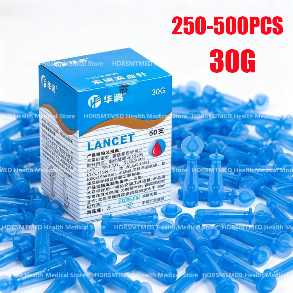 250pcs-500pcs 30G Disposable Blood Lancet Pen Needles Massage Stick Use for Pen Sterile Lancets Vent Drain Blood Lancet Needles
250pcs-500pcs 30G Disposable Blood Lancet Pen Needles Massage Stick Use for Pen Sterile Lancets Vent Drain Blood Lancet Needles